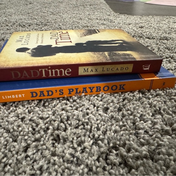 Other - 5/$25 bundle of 2 fatherhood books, Dad Time and Dad's Playbook